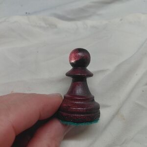 Classic Wooden Chess Pawn - Brown